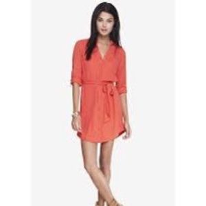Express Portofino shirt dress - Pink